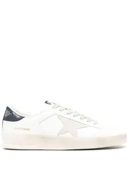 Golden Goose: Белые кроссовки  Stardan