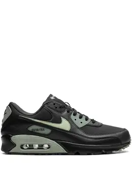 Nike: Чёрные кроссовки  Air Max 90