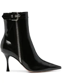 Gianvito Rossi: Чёрные ботинки 