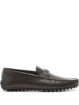 Tod's: Коричневое кольцо  City Gommino