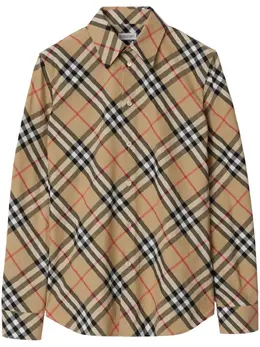Burberry: Хлопковая рубашка 