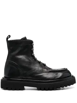 Officine Creative: Чёрные ботинки  Wisal