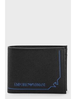 EMPORIO ARMANI: Чорні гаманці 