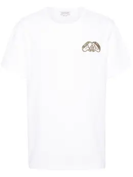 Alexander McQueen: Хлопковая футболка 