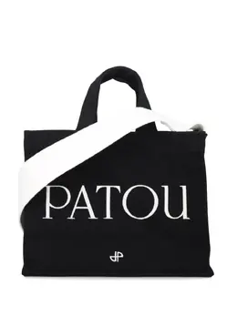 Patou: Чёрная сумка-шоппер 