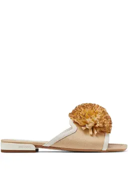 Jimmy Choo: Светлые сабо 