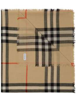Burberry: Бежевый шарф  Vintage Check