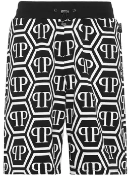 Philipp Plein: Чёрные шорты 