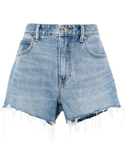 Alexander Wang: Джинсовые шорты  Bite