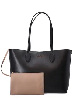 Kate Spade: Чёрная сумка-шоппер 