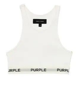 Purple Brand: Белый топ 