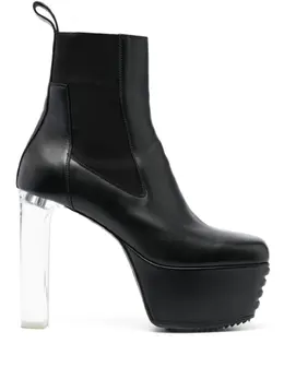 Rick Owens: Чёрные ботинки 