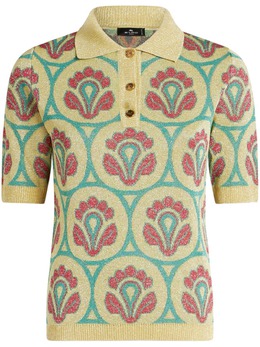 ETRO: Жаккардовое поло 