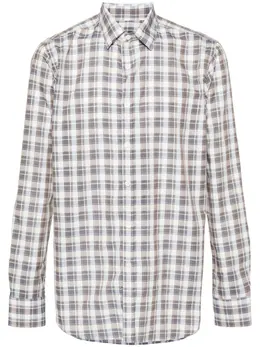 Canali: Рубашка с длинным рукавом 