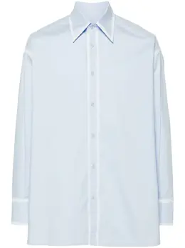 MM6 Maison Margiela: Хлопковая рубашка 