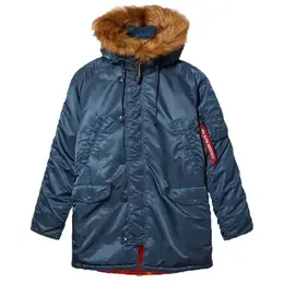 ALPHA INDUSTRIES: Голубая куртка 