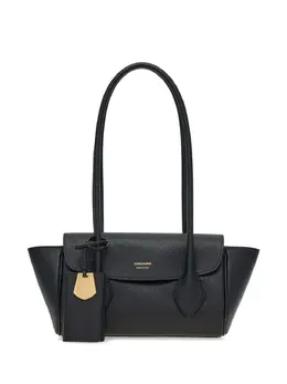 Ferragamo: Чёрная сумка-шоппер 