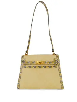 Hermès Pre-Owned: Бежевая сумка-шоппер 