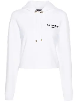Balmain: Толстовка с принтом 