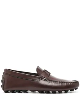 Tod's: Коричневые туфли  Timeless Gommino