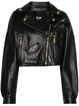 Just Cavalli: Кожаная куртка 