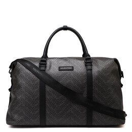 Valentino: Коричневая дорожная сумка 