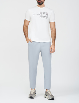 ARMANI EXCHANGE: Білі футболки 