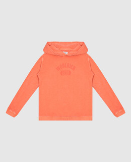 Woolrich: Оранжевая толстовка 