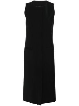 Alberta Ferretti: Чёрный жилет 