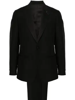 Lardini: Чёрный костюм 