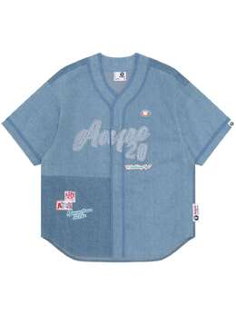 AAPE BY *A BATHING APE®: Джинсовая рубашка 