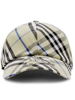 Burberry: Бежевая кепка  Vintage Check