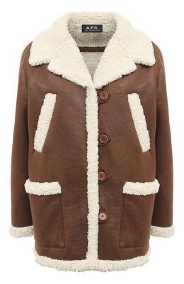 A.P.C.: Тёмная дублёнка 