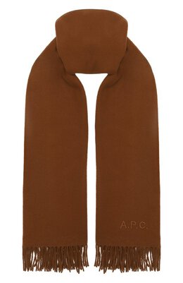 A.P.C.: Коричневый шарф 