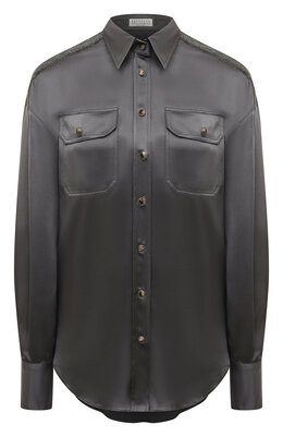 Brunello Cucinelli: Атласная блуза 