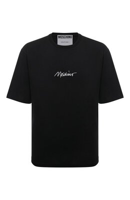 Moschino: Хлопковая футболка 