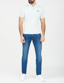EA7 EMPORIO ARMANI: Зелені поло 