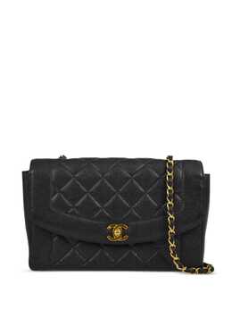CHANEL Pre-Owned: Чёрная сумка 