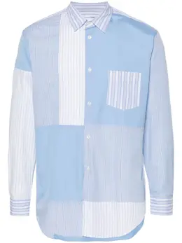 Comme Des Garçons Shirt: Рубашка в полоску 