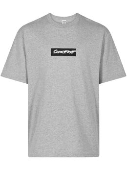 Supreme: Чёрная футболка  Box Logo