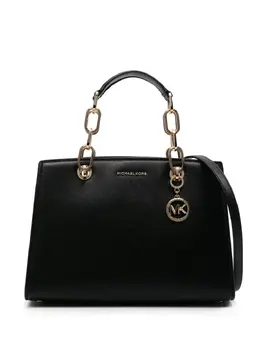 Michael Michael Kors: Чёрная сумка-шоппер 