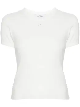 Courrèges: Хлопковая футболка 