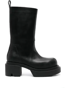 Rick Owens: Чёрные ботинки 