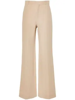 Chloé: Бежевые брюки 