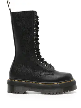 Dr. Martens: Чёрные ботинки 