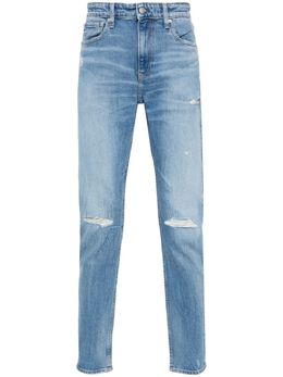 Calvin Klein Jeans: Рваные джинсы 