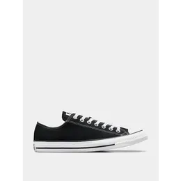 Converse: Чёрные кеды  Chuck Taylor All Star Ox
