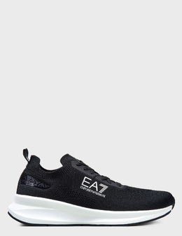EA7 EMPORIO ARMANI: Чорні кросівки 