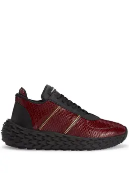 Giuseppe Zanotti: Красные кроссовки  Urchin