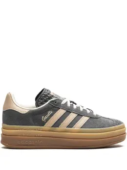 adidas: Зелёные кроссовки  Gazelle